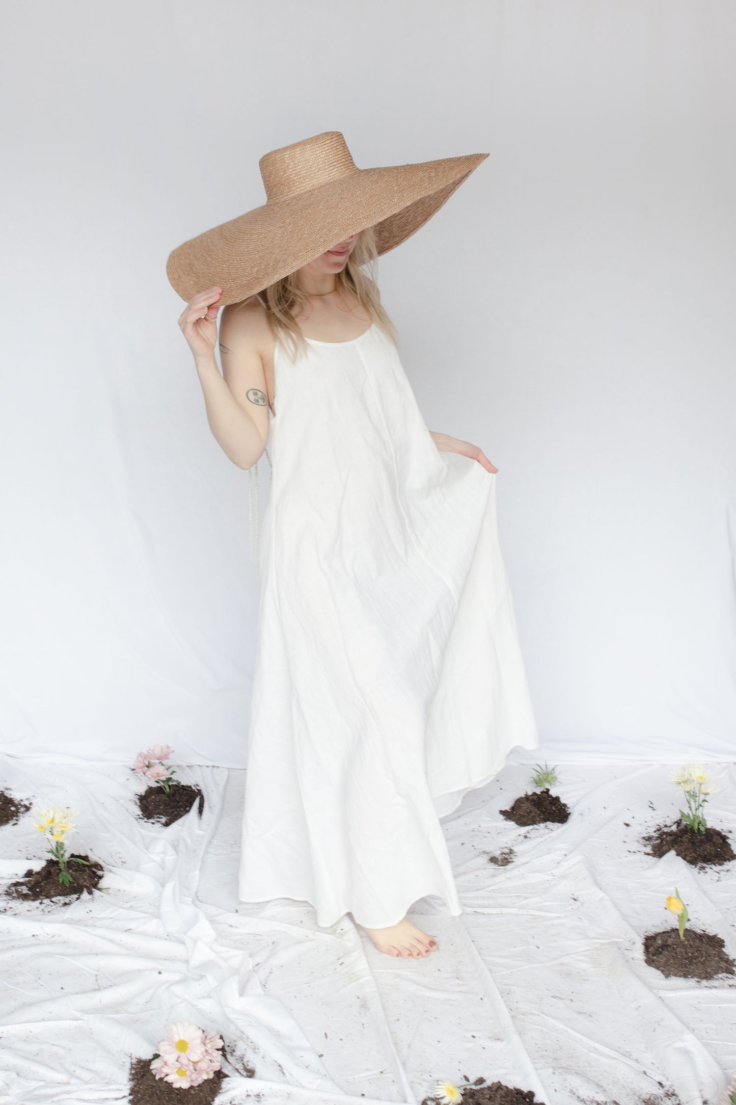 image of model in Ritz dress