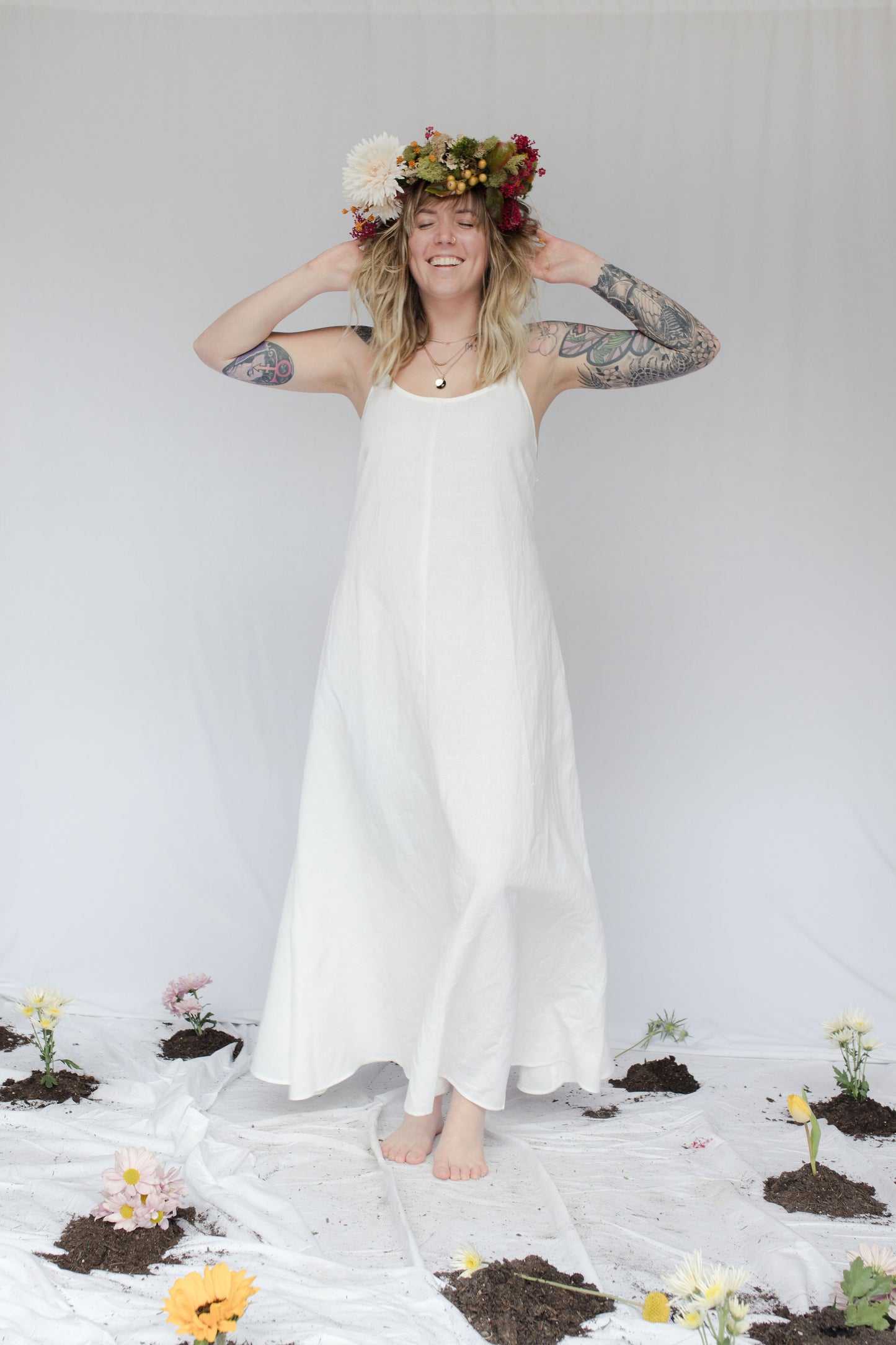 image of model in Ritz dress