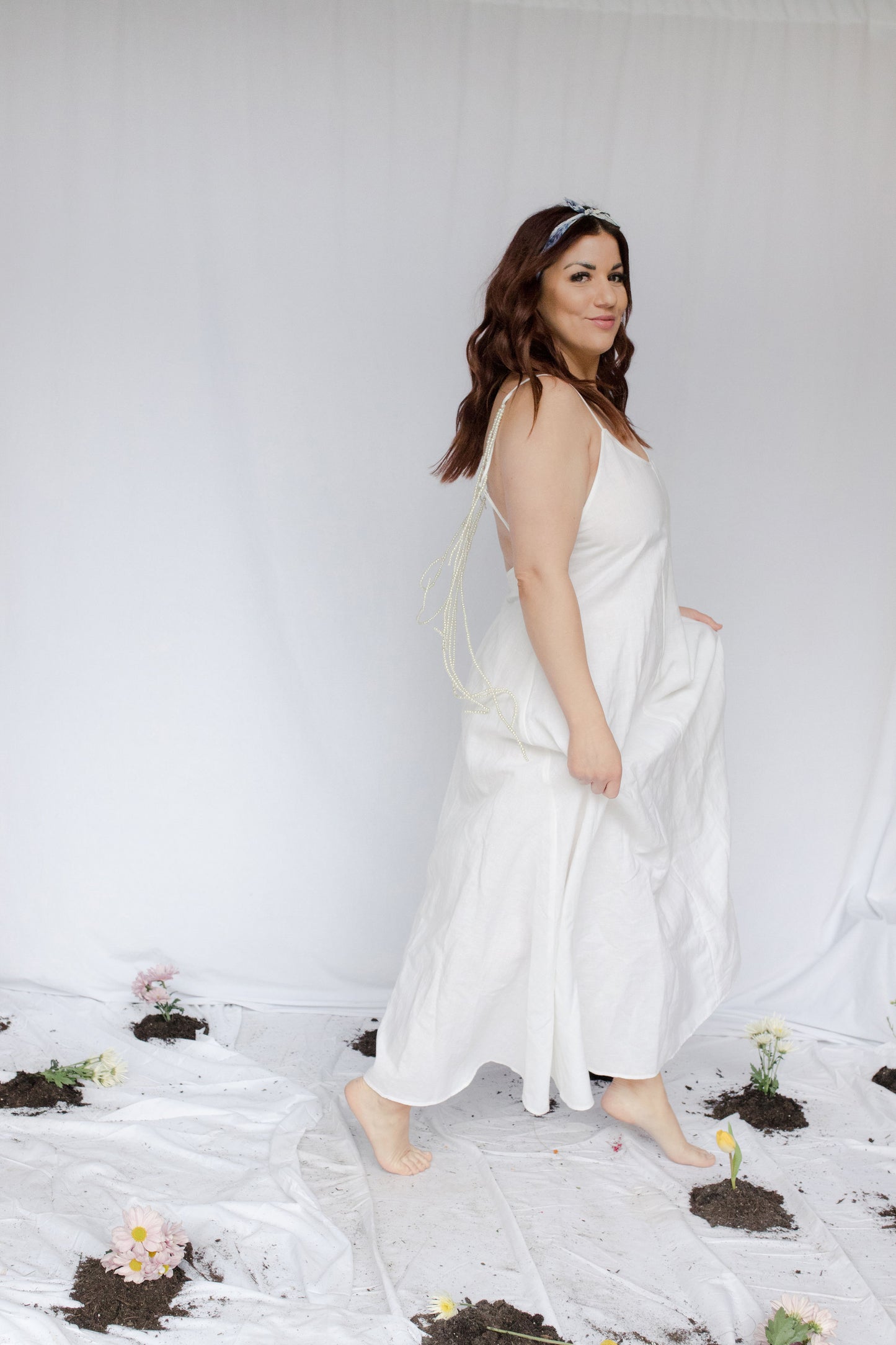 image of model in Ritz dress