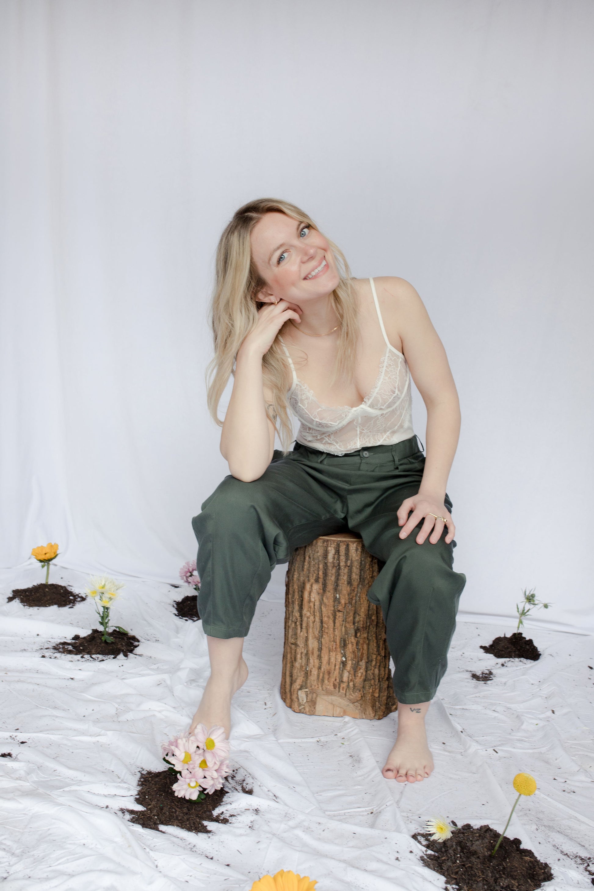 image of model wearing rosalie bodysuit