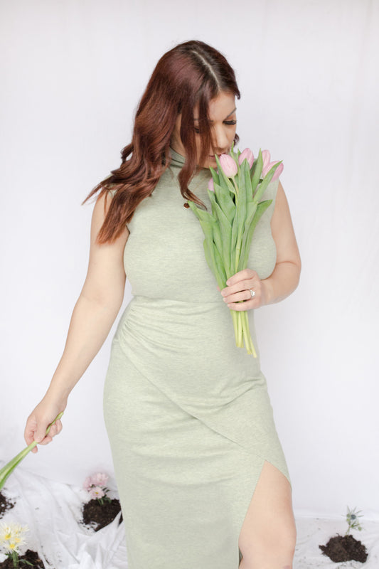 image of model in Marilyn Dress