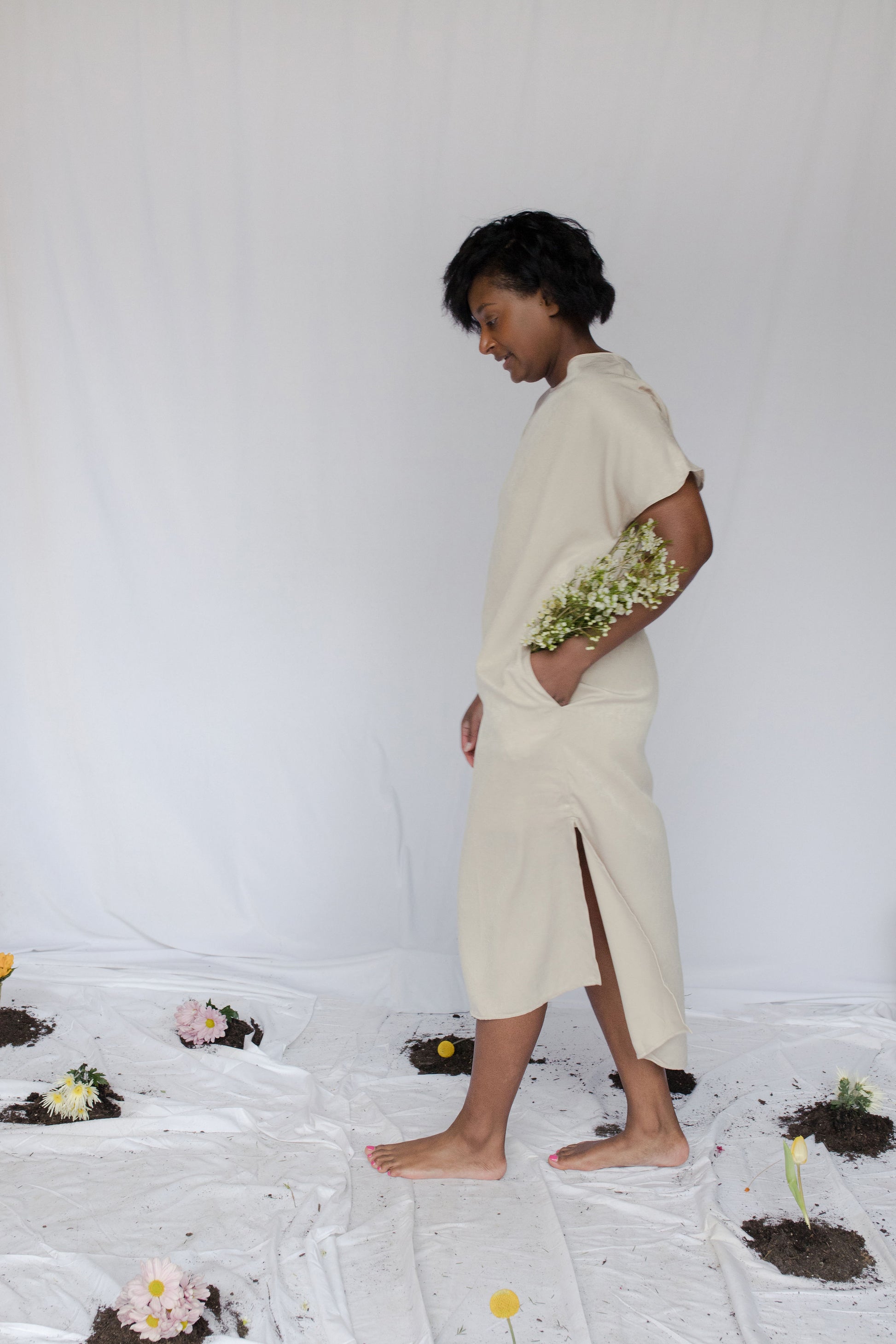 image of model in bella dress