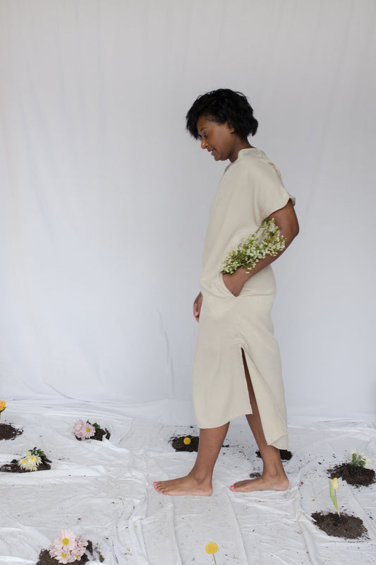 image of model in bella dress