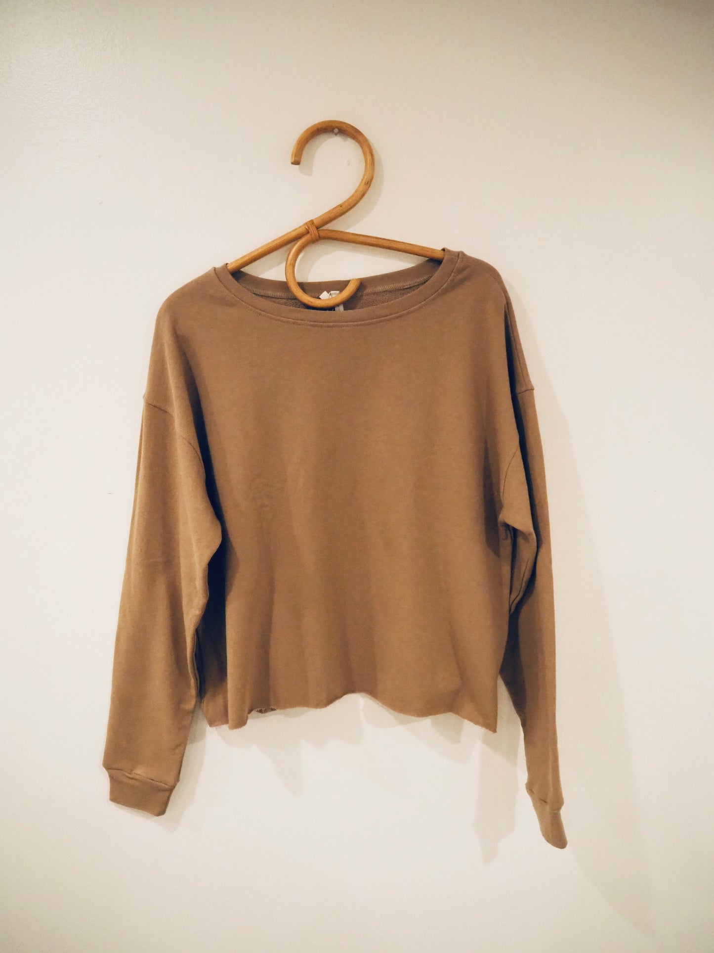 Taupe Recycled French Terry Sweatshirt