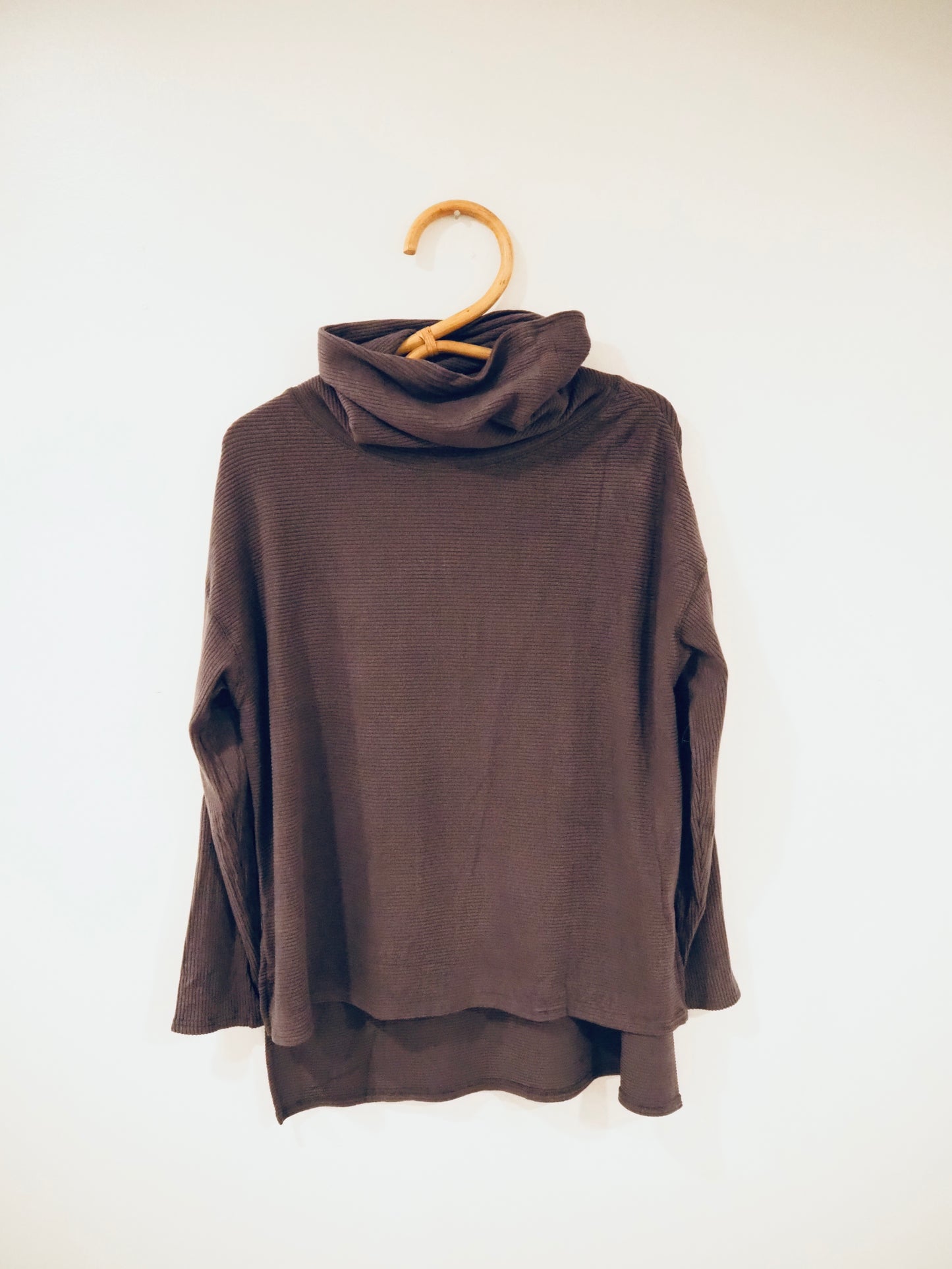 Ash Rib Knit Turtleneck