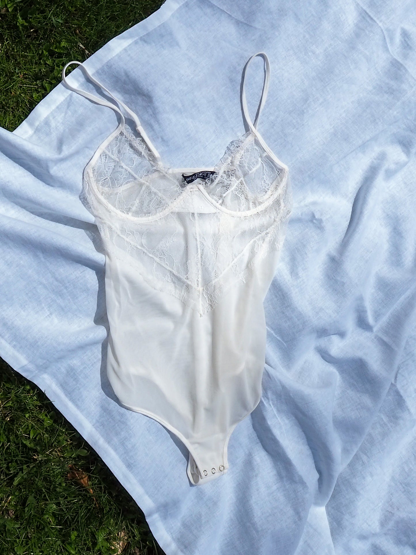 image of model wearing rosalie bodysuit