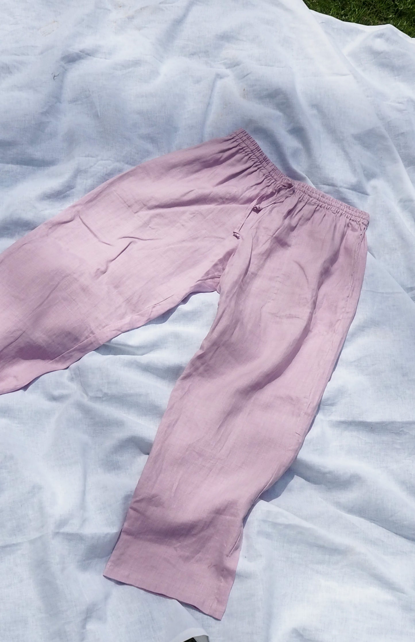 flatlay image of cora linen pants