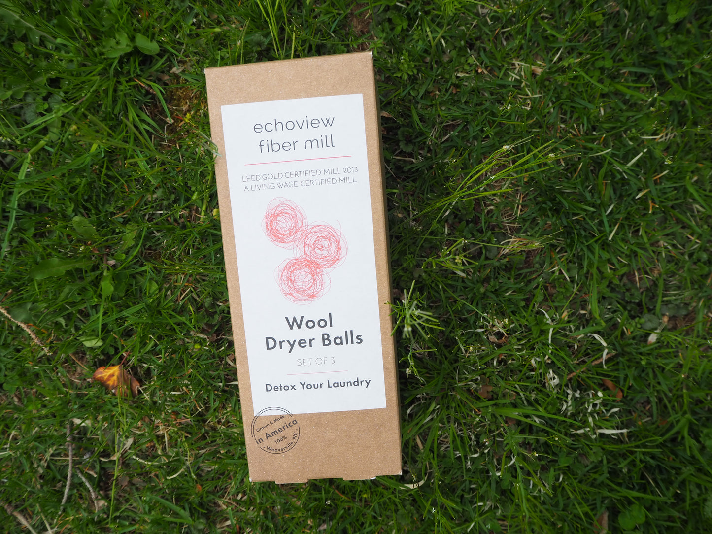 image of natural wool dryer balls