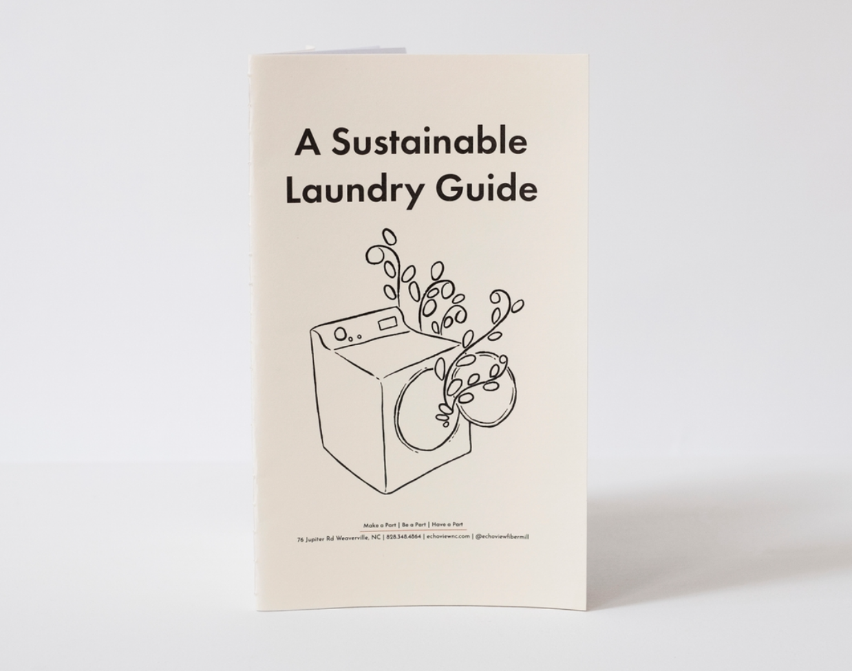 A sustainable Laundry Guide Booklet