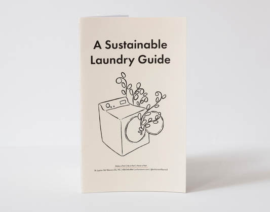 A sustainable Laundry Guide Booklet